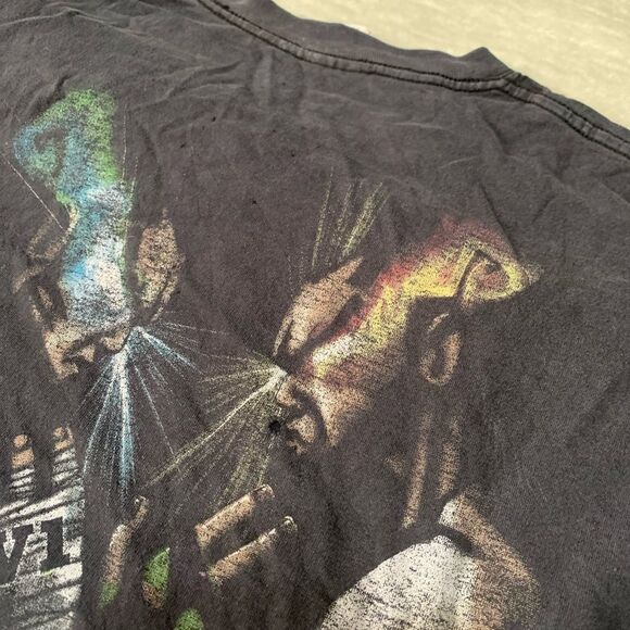 The Hardy Boyz Jeff Matt Wrestling WWE WWF VTG Y2K T-Shirt Medium 2000s - Picture 6 of 7